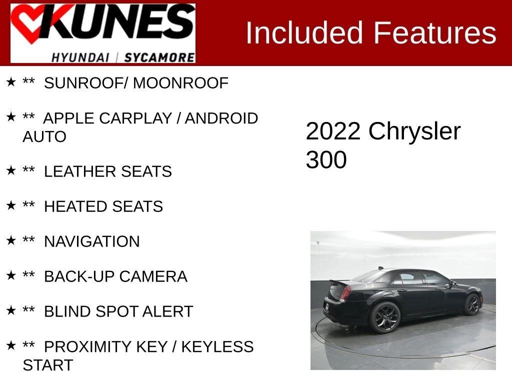 chrysler 300 2022 2C3CCABT4NH104077 image chrysler 300 2022 2C3CCABT4NH104077 image