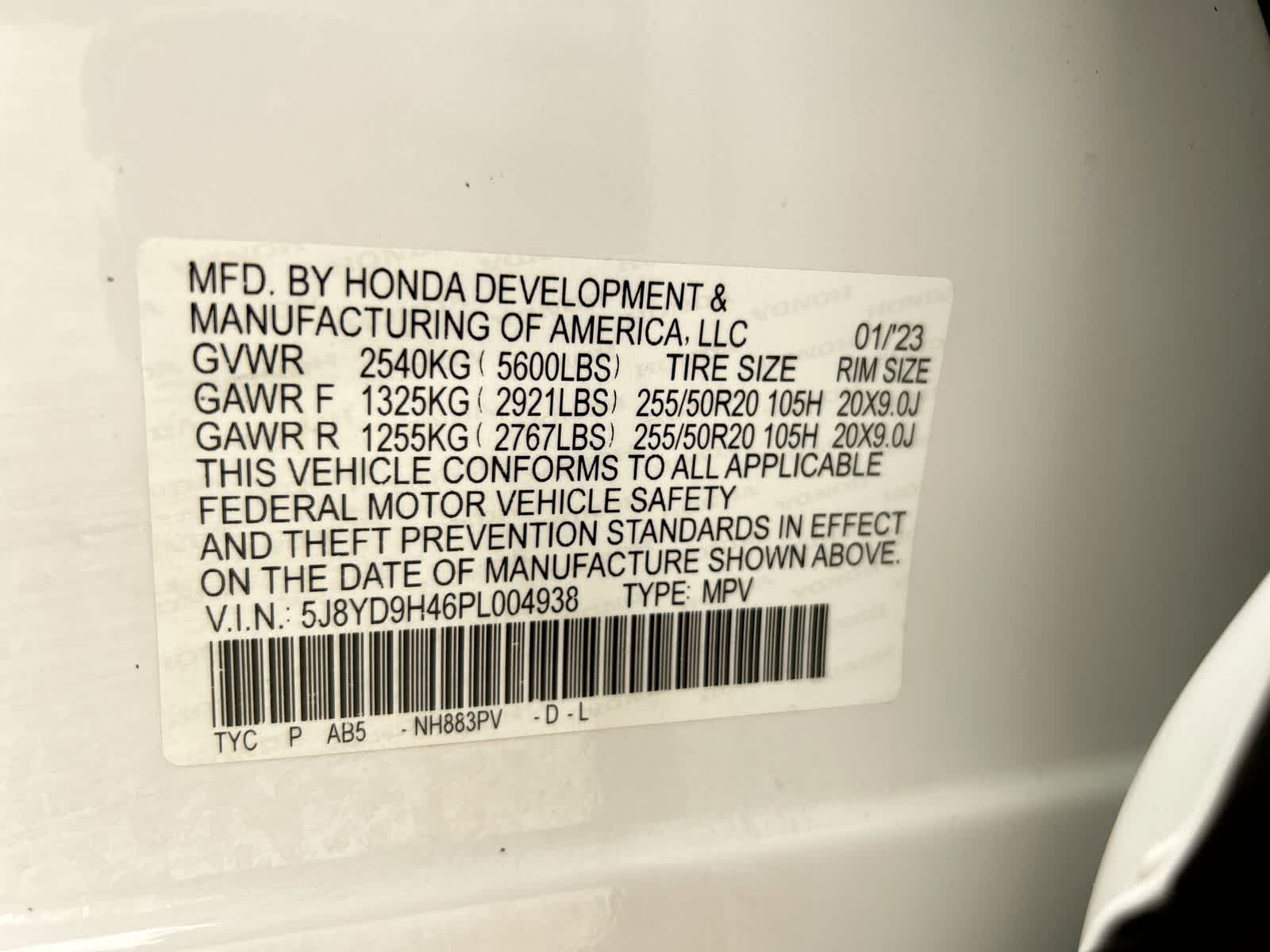 acura mdx 2023 5J8YD9H46PL004938 image acura mdx 2023 5J8YD9H46PL004938 image