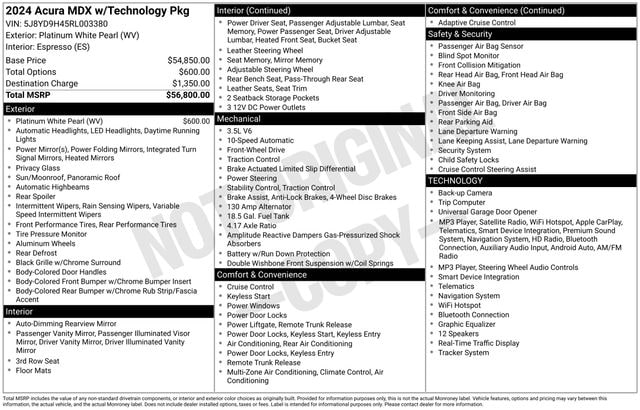 acura mdx 2024 5J8YD9H45RL003380 image acura mdx 2024 5J8YD9H45RL003380 image