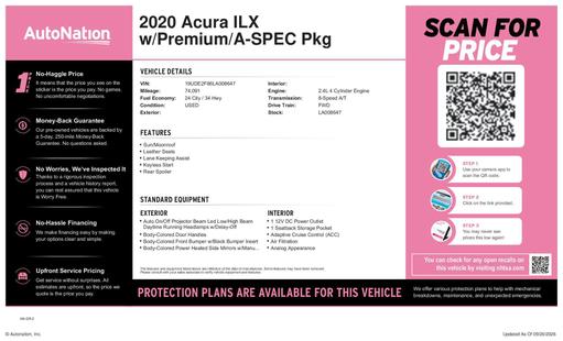 acura ilx 2020 19UDE2F86LA008647 image acura ilx 2020 19UDE2F86LA008647 image