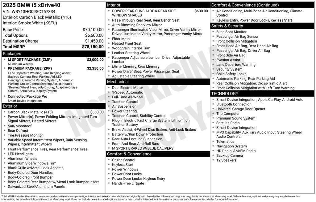 bmw i5 2025 WBY13HG09SCT67334 image bmw i5 2025 WBY13HG09SCT67334 image