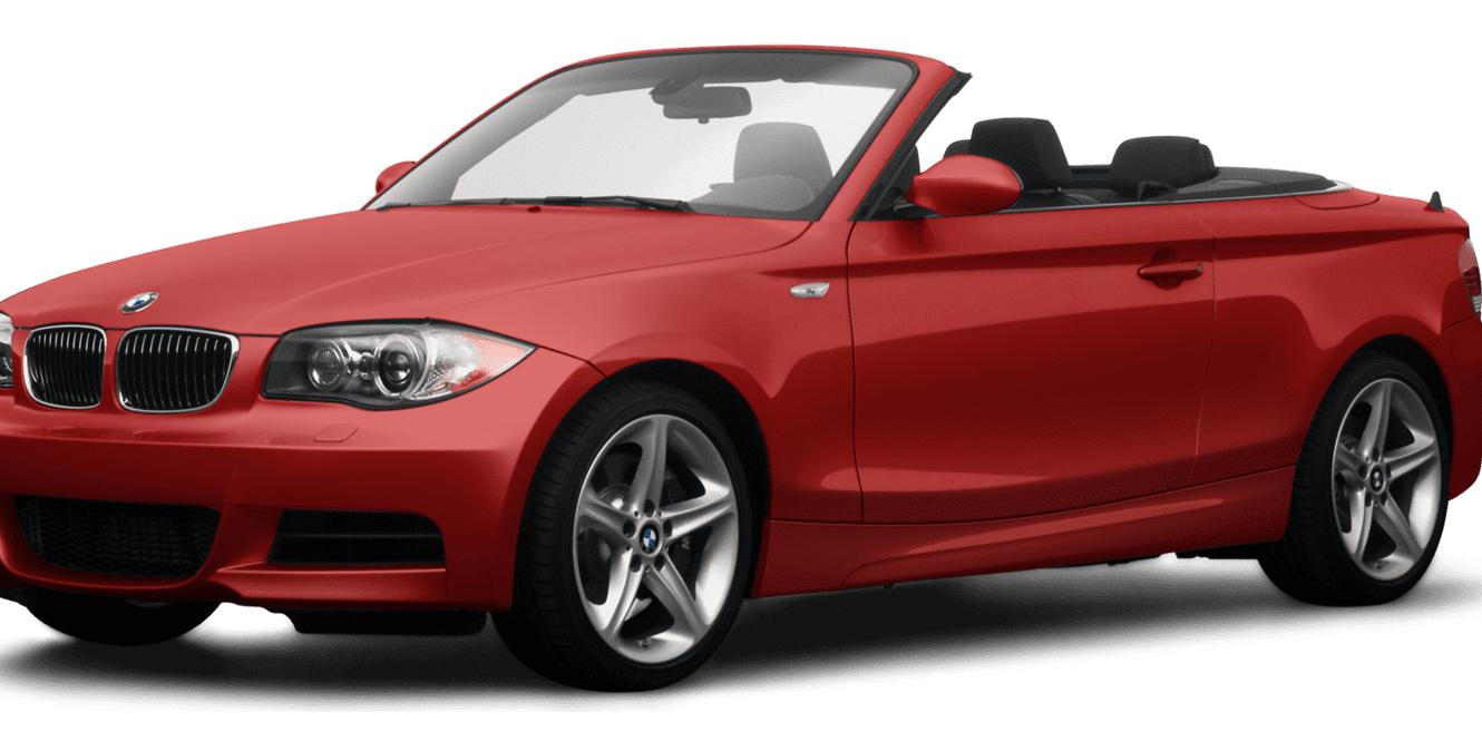 BMW 135I 2008 WBAUN93578VF55220 image