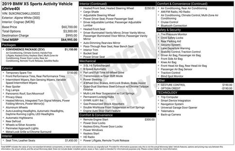 bmw x5 2019 5UXCR6C54KLL03022 image bmw x5 2019 5UXCR6C54KLL03022 image