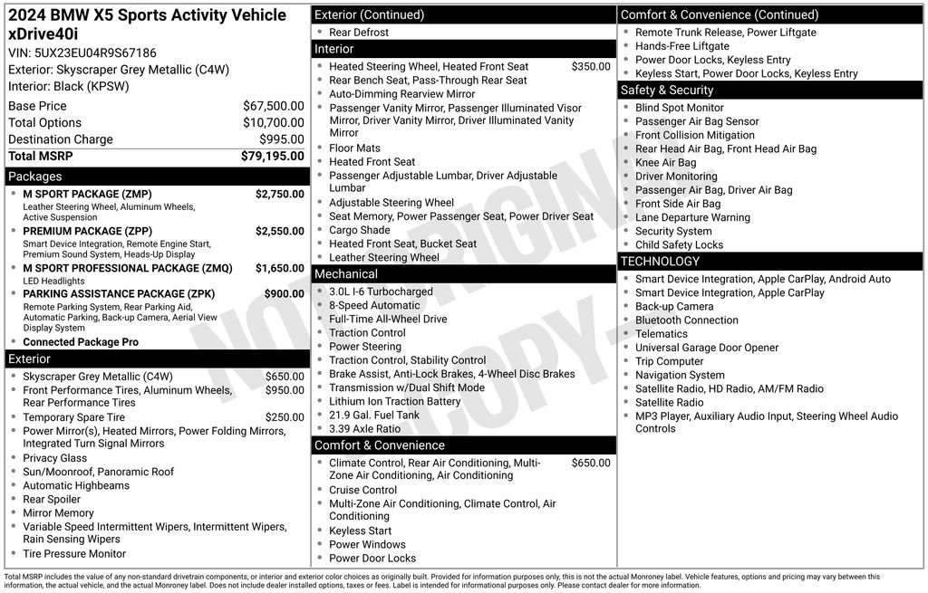 bmw x5 2024 5UX23EU04R9S67186 image bmw x5 2024 5UX23EU04R9S67186 image