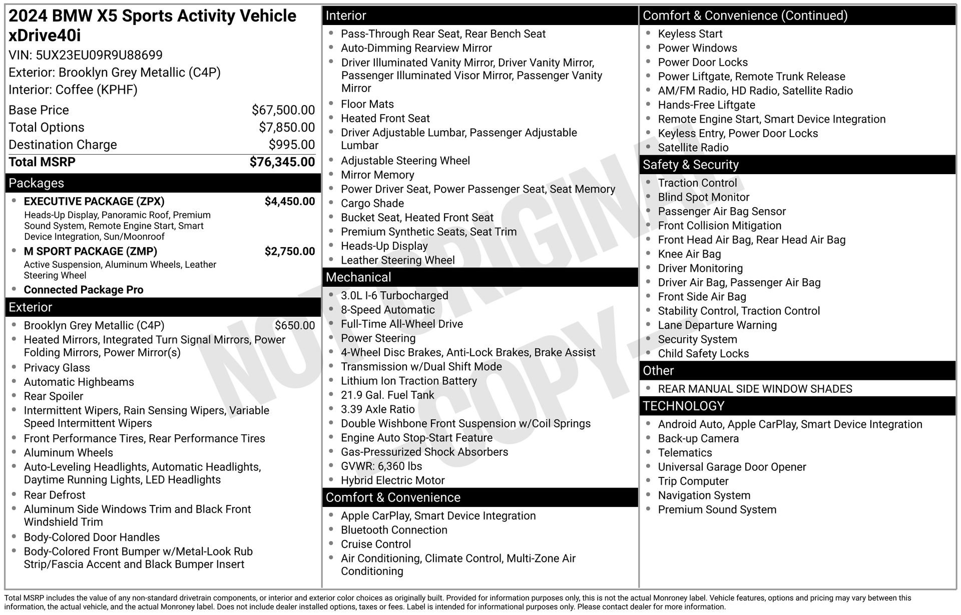 bmw x5 2024 5UX23EU09R9U88699 image bmw x5 2024 5UX23EU09R9U88699 image