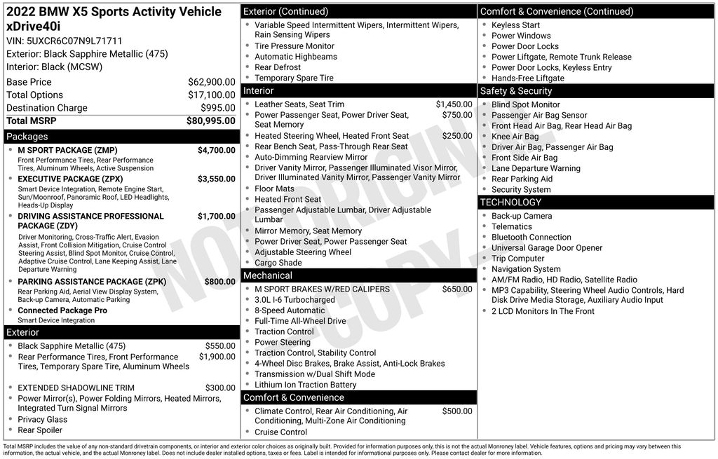 bmw x5 2022 5UXCR6C07N9L71711 image bmw x5 2022 5UXCR6C07N9L71711 image