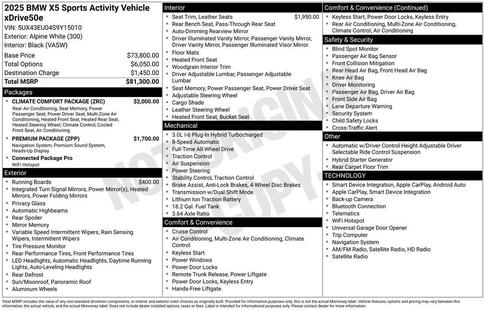 bmw x5 2025 5UX43EU04S9Y15010 image bmw x5 2025 5UX43EU04S9Y15010 image