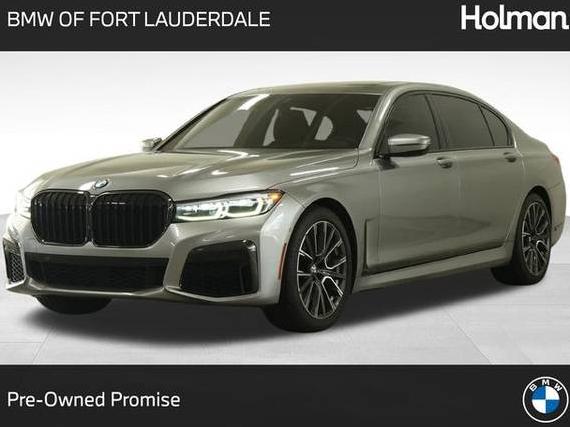 BMW 740I 2021 WBA7T2C00MCE57411 image