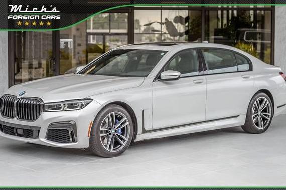BMW 740I 2021 WBA7T4C03MCF47518 image