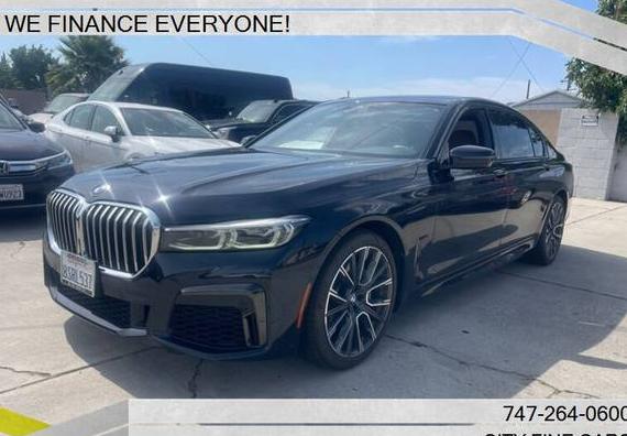 BMW 740I 2021 WBA7T2C07MCE61391 image