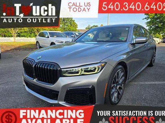 BMW 740I 2020 WBA7T2C00LGF96736 image