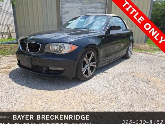 BMW 128I 2008 WBAUL73548VJ74237 image