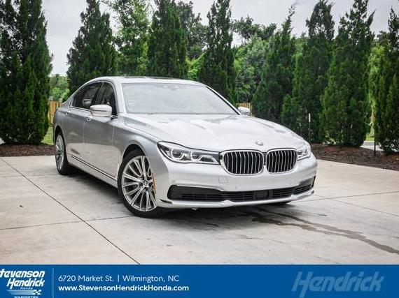 BMW 750I 2019 WBA7F0C54KGM25815 image