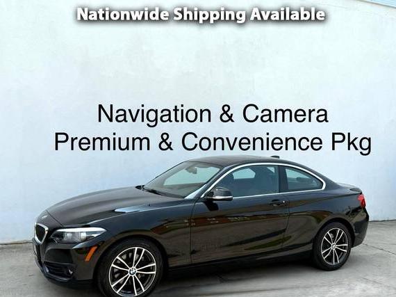 BMW 230I 2018 WBA2J1C50JVD09801 image