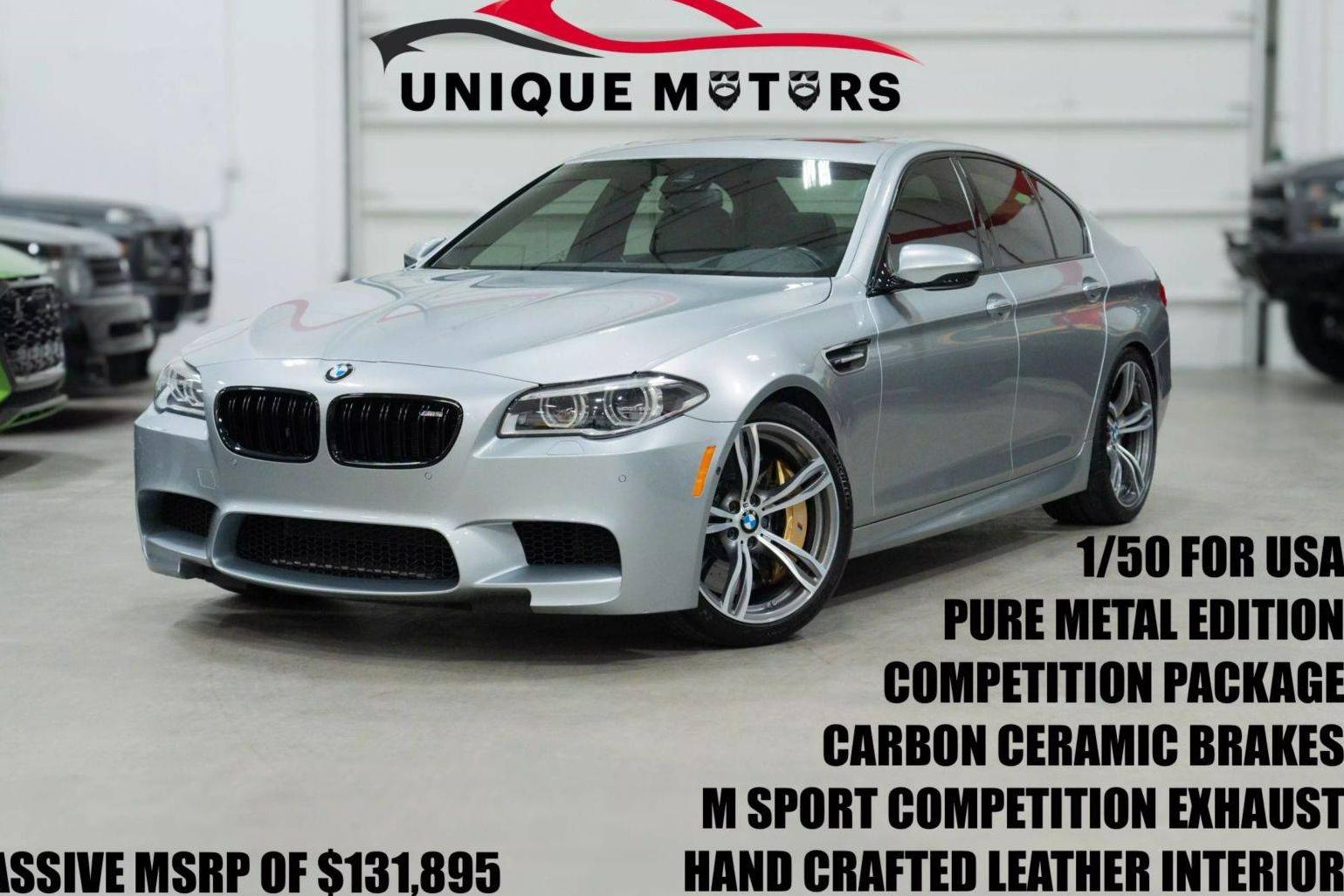 BMW M5 2016 WBSFV9C51GG343661 image