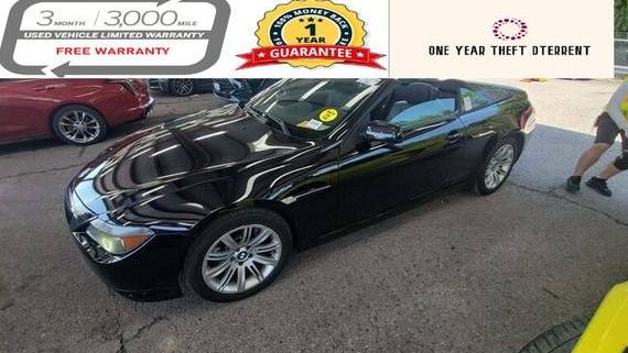 BMW 650I 2007 WBAEK13557CN81448 image