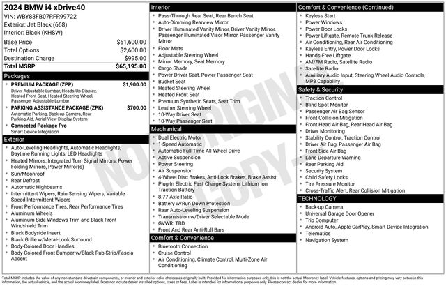 bmw i4 2024 WBY83FB07RFR99722 image bmw i4 2024 WBY83FB07RFR99722 image