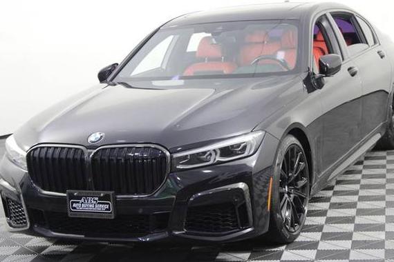BMW 740LI 2022 WBA7T2C00NCJ86915 image