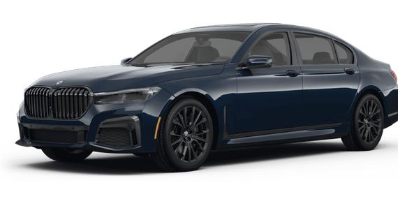 BMW 740LI 2022 WBA7T2C00NCJ19330 image