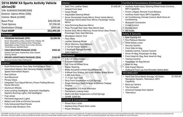 bmw x4 2016 5UXXW3C59G0R23060 image bmw x4 2016 5UXXW3C59G0R23060 image