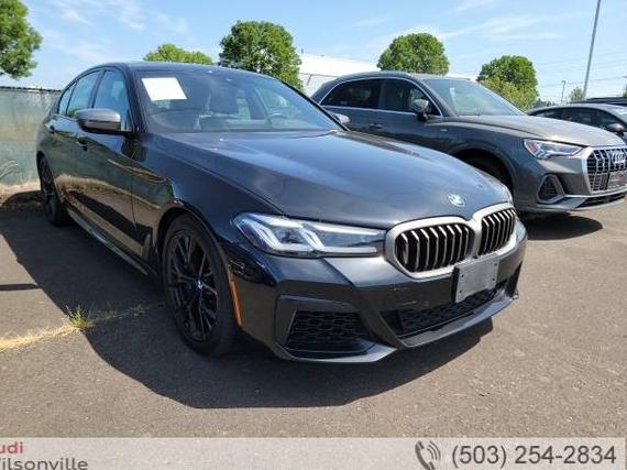 BMW M550I 2022 WBA13BK01NCK98596 image
