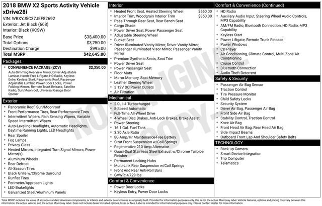 bmw x2 2018 WBXYJ5C37JEF82692 image bmw x2 2018 WBXYJ5C37JEF82692 image