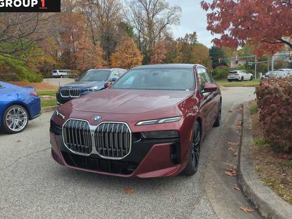 BMW 760I 2025 WBA33EJ05SCT60489 image