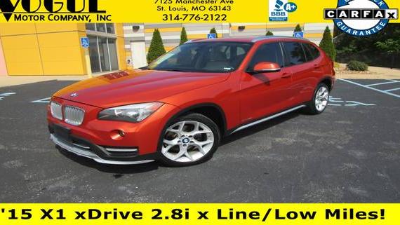 BMW X1 2015 WBAVL1C52FVY41594 image BMW X1 2015 WBAVL1C52FVY41594 image