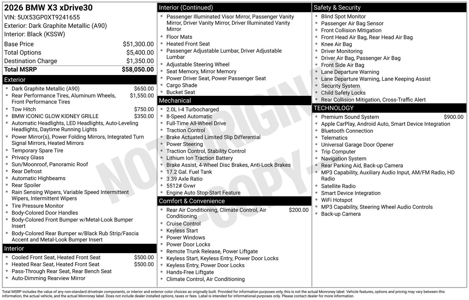 bmw x3 2026 5UX53GP0XT9241655 image bmw x3 2026 5UX53GP0XT9241655 image