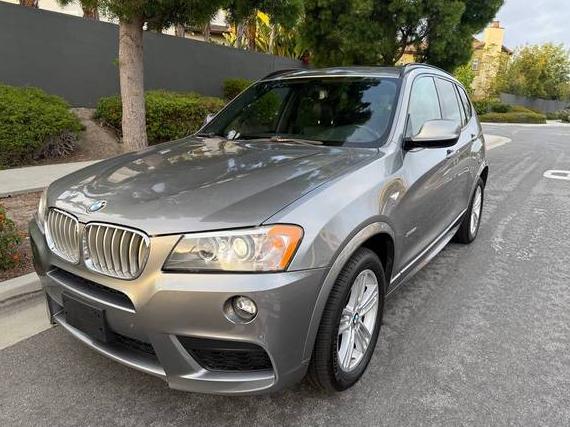 BMW X3 2012 5UXWX5C52CL729161 image