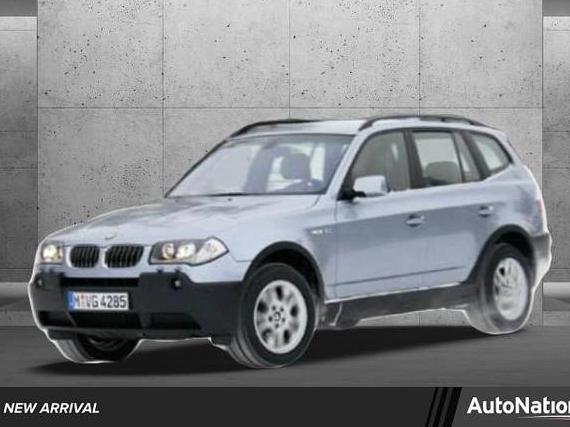 BMW X3 2006 WBXPA93456WD29707 image