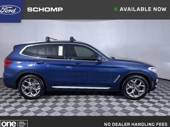 BMW X3 2020 5UXTS1C08L9D50261 image