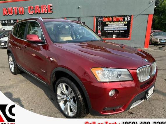 BMW X3 2014 5UXWX7C51E0E77020 image