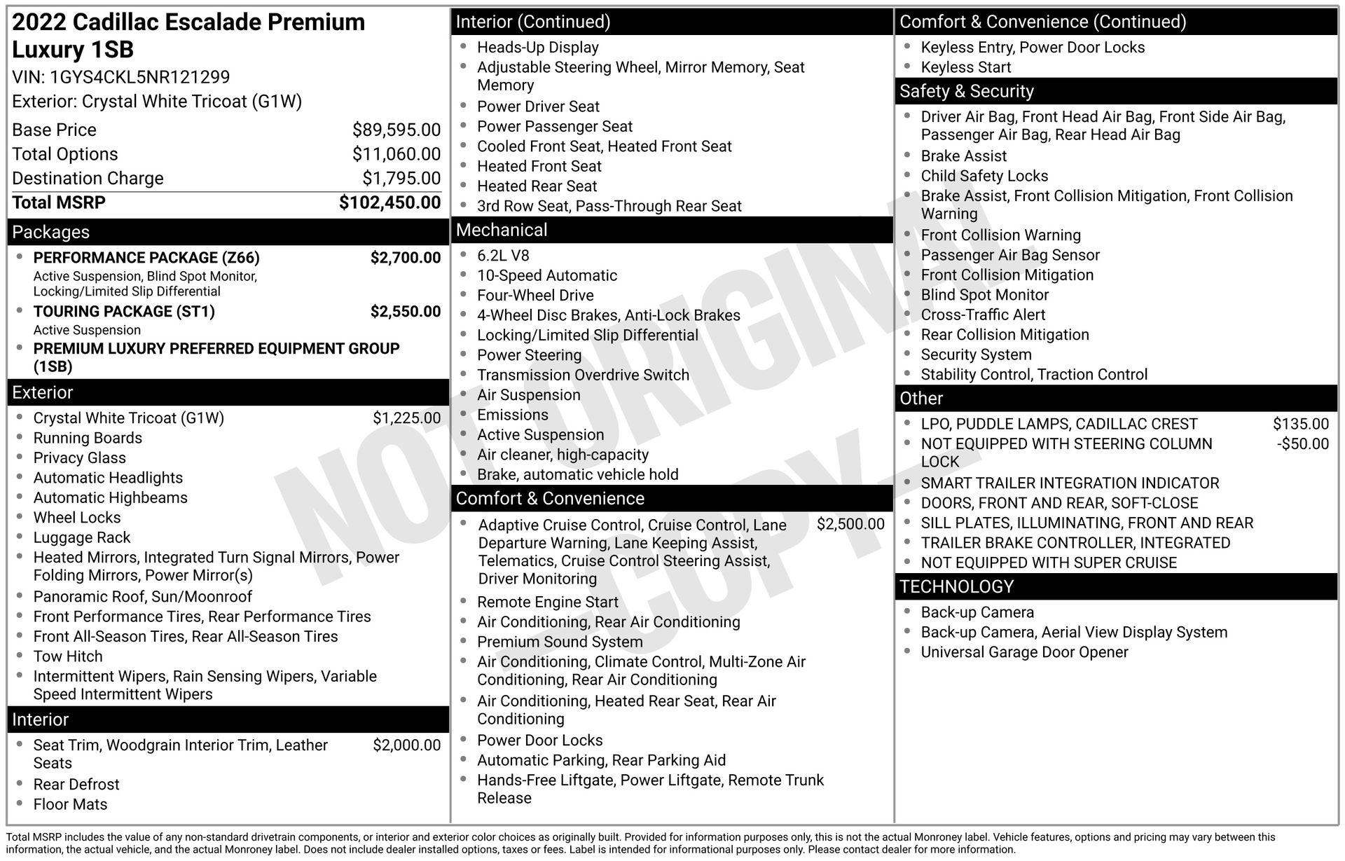 cadillac escalade 2022 1GYS4CKL5NR121299 image cadillac escalade 2022 1GYS4CKL5NR121299 image