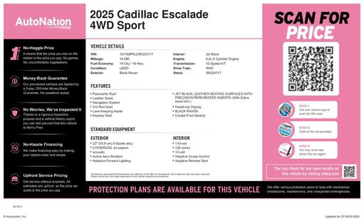 cadillac escalade 2025 1GYS9FRL2SR224717 image cadillac escalade 2025 1GYS9FRL2SR224717 image