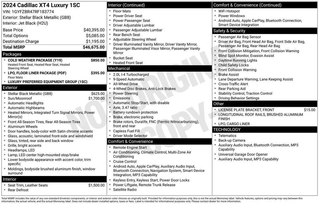 cadillac xt4 2024 1GYFZBR47RF183774 image cadillac xt4 2024 1GYFZBR47RF183774 image