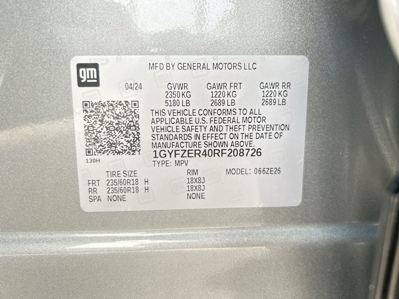 cadillac xt4 2024 1GYFZER40RF208726 image cadillac xt4 2024 1GYFZER40RF208726 image