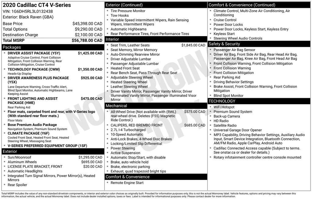 cadillac ct4 2020 1G6DH5RL3L0132438 image cadillac ct4 2020 1G6DH5RL3L0132438 image