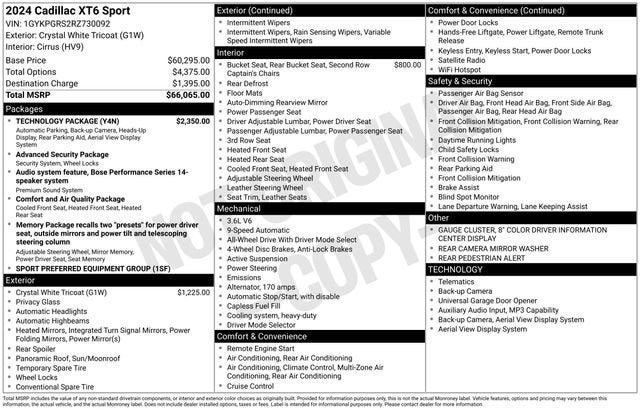 cadillac xt6 2024 1GYKPGRS2RZ730092 image cadillac xt6 2024 1GYKPGRS2RZ730092 image