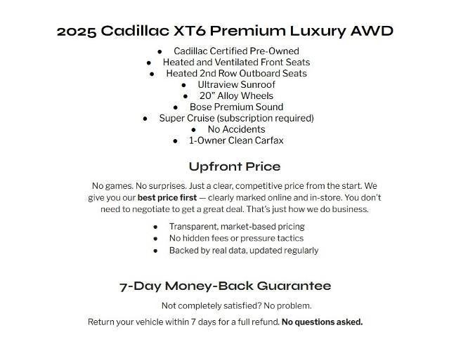 cadillac xt6 2025 1GYKPFRS0SZ125262 image cadillac xt6 2025 1GYKPFRS0SZ125262 image
